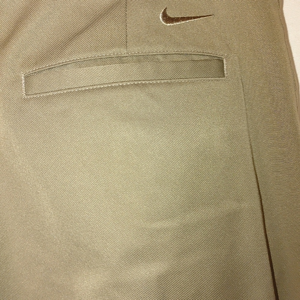 Nike Golf Pleated Cuffed Trouser Pants Olive‎ 2008 36 32 y2k - Picture 5 of 9